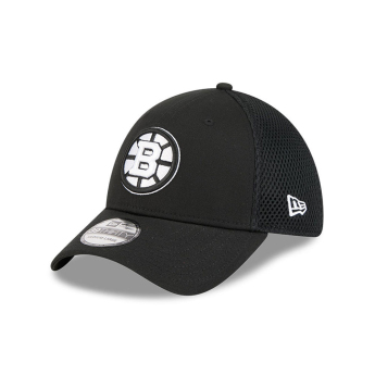 Boston Bruins čiapka baseballová šiltovka NEW ERA 3930 neo black