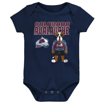 Colorado Avalanche detské body Littlest Player 3Pk Creeper Se