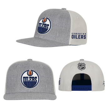 Edmonton Oilers detská čiapka baseballová šiltovka Ace In The Hole Flatbrim Snapb