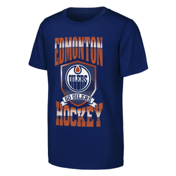 Edmonton Oilers detské tričko Big Shield Ss
