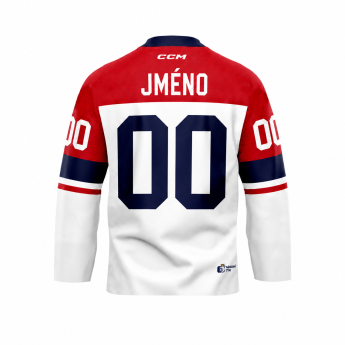 Hokejové reprezentácie hokejový dres Czech republic Olymp 2026 white