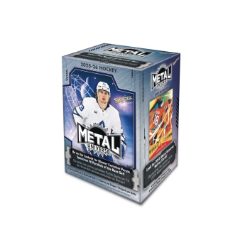 NHL boxy hokejové karty NHL 2025-26 Upper Deck Skybox Metal Universe Blaster Box