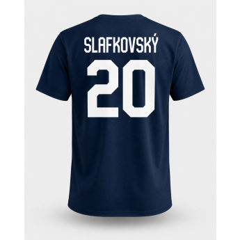 Hokejové reprezentácie pánske tričko Slovakia National Emblem Navy