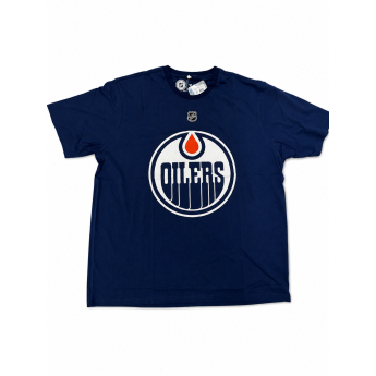 Edmonton Oilers pánske tričko NHL Iconic Name & Number Graphic