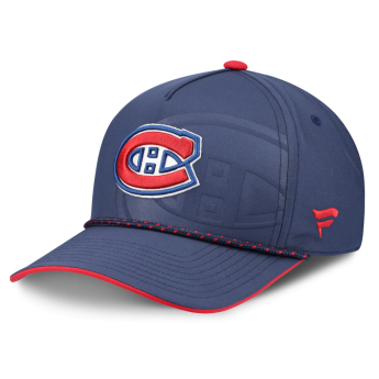 Montreal Canadiens čiapka baseballová šiltovka NHL Fanatics Navy On Stage Podium Draft A-Frame Adjustable