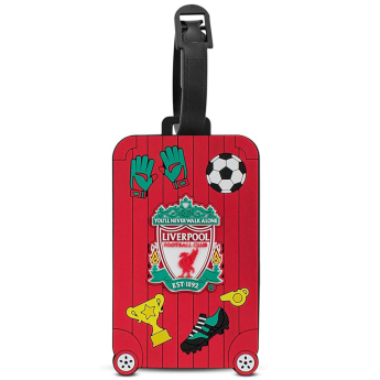 FC Liverpool odznak Luggage Tag