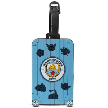 Manchester City odznak Luggage Tag