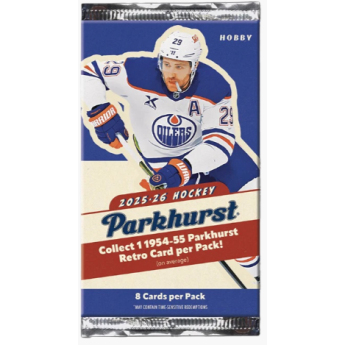 Hokejové karty NHL 2025-26 Upper Deck Parkhurst Hockey Hobby balíček
