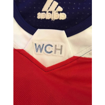 Hokejové reprezentácie hokejový dres Czech republic Adidas World Cup 2016 Authentic Jersey red