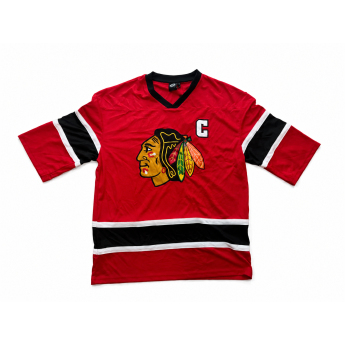 Chicago Blackhawks pánske tričko NHL Soccer Style Jersey Home Style