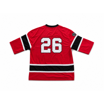 Chicago Blackhawks pánske tričko NHL Soccer Style Jersey Home Style