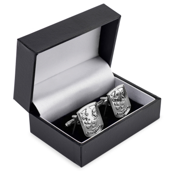Aston Villa manžetové gombíky Silver Plated Formed Cufflinks