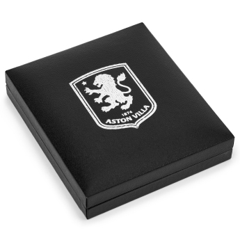 Aston Villa retiazka na krk s príveskom Silver Plated Boxed Pendant LN