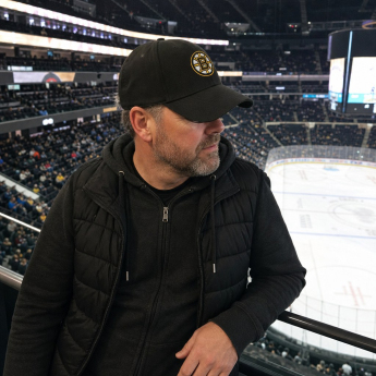 Boston Bruins čiapka baseballová šiltovka Basic black