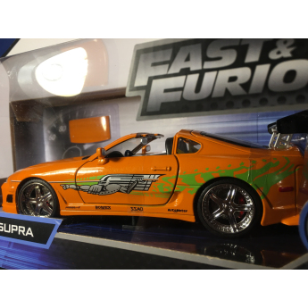 Modely áut a motoriek model 1/24 Fast & Furious Toyota Supra MKIV - Brian´s