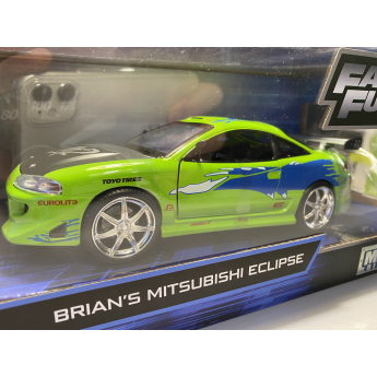 Modely áut a motoriek model 1/24 Fast & Furious Mitsubishi Eclipse 1977 - Brian´s