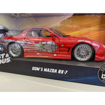 Modely áut a motoriek model 1/24 Fast & Furious Mazda RX-7 - Dom s