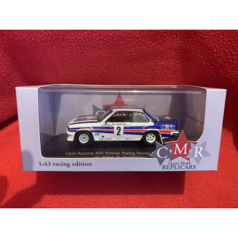 Modely áut a motoriek model 1/43 Opel Ascona WINNER Rally Monte Carlo 1982 W. Rohl