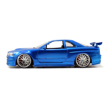 Modely áut a motoriek model 1/24 Fast & Furious Nissan Skyline GT-R34 - Brian´s