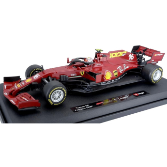 Model Scuderia Ferrari BBurago #16 Leclerc Toscana GP 1000TH 2020 1:18