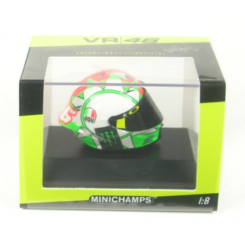Modely áut a motoriek model prilby 1/8 Valentino Rossi MotoGP Mugello 2018