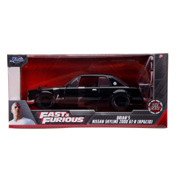 Modely áut a motoriek model 1/24 Fast & Furious Nissan Skyline 1971 Brian