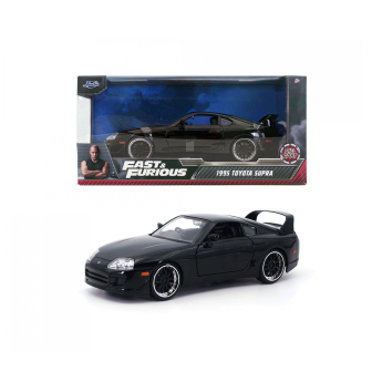 Model Rychle a Zběsile Toyota Supra 1:24 černá