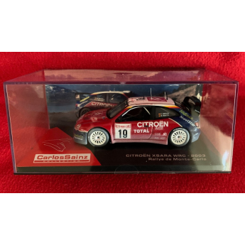 Modely áut a motoriek model 1/43 Citroen Xsara WRC Rally Monte Carlo 2003 Carlos Sainz