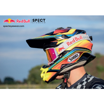 Red Bull Racing motokrosové okuliare STRIVE S blue with clear glass