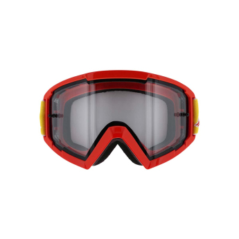 Red Bull Racing motokrosové okuliare WHIP red with clear glass