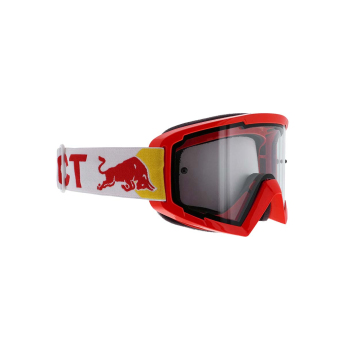 Red Bull Racing motokrosové okuliare WHIP red with clear glass