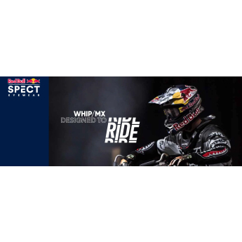 Red Bull Racing motokrosové okuliare WHIP red with clear glass