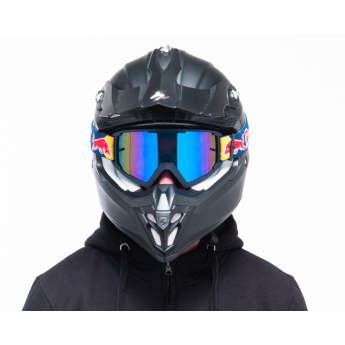 Red Bull Racing motokrosové okuliare WHIP dark blue with blue lenses