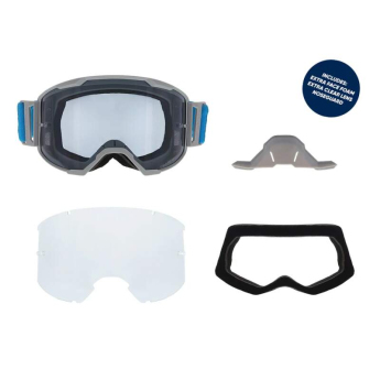 Red Bull Racing motokrosové okuliare STRIVE S, gray with smoked glass