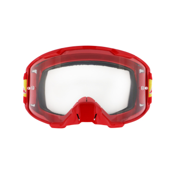Red Bull Racing motokrosové okuliare STRIVE red with clear glass