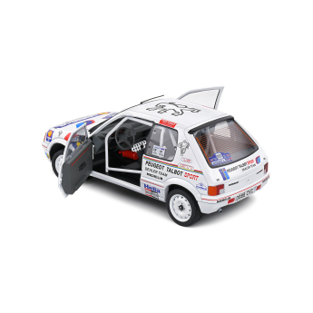 Modely áut a motoriek model 1/18 Peugeot 205 GTI Colin McRae Lombard Rally 1988