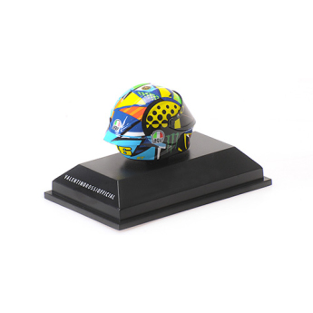 Modely áut a motoriek model prilby 1/8 Valentino Rossi MotoGP test Sepang 2020