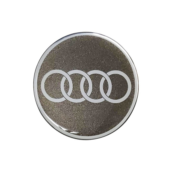 Audi F1 samolepka 3D logo silver