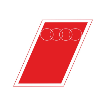 Audi F1 set samolepiek 3 pcs logo 2026