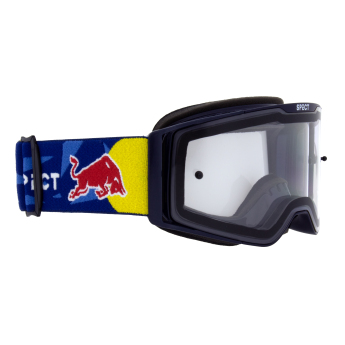 Red Bull Racing motokrosové okuliare TORP, blue with clear glass