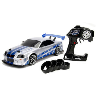 Model Rychle a Zběsile NISSAN Skyline na dálkové ovládání 1:10
