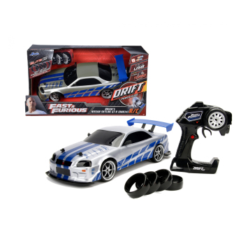 Modely áut a motoriek model 1/10 Fast & Furious NISSAN Skyline remote control