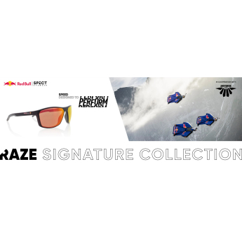 Red Bull Racing slnečné okuliare RAZE gray with green lenses
