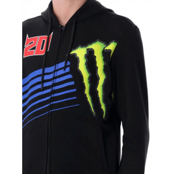 Fabio Quartararo pánska mikina MotoGP Monster Energy Black - M 2026