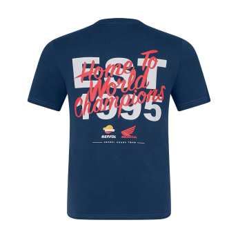 Repsol Honda pánske tričko MotoGP with World Champions theme - M 2026