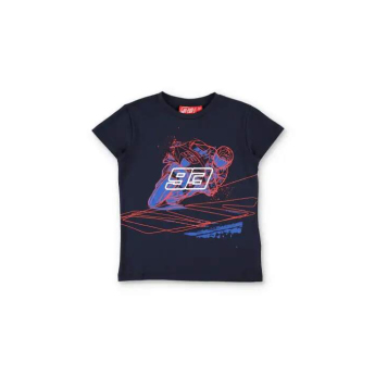 Dětské tričko Marc Marquez - Motorbike tmavě modré - 6-7 let