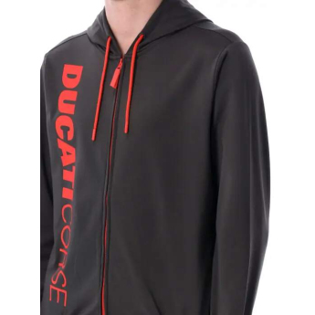 Ducati Corse pánska mikina dark gray with logo - M 2026
