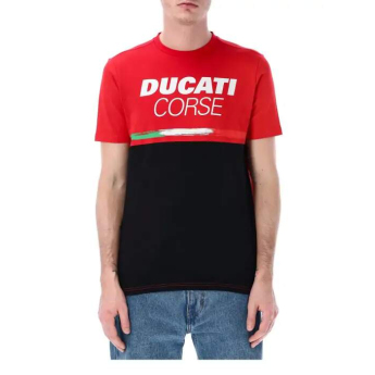 Ducati Corse pánske tričko tricolor 2026
