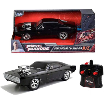 Modely áut a motoriek model 1/24 Fast & Furious Dodge Charger Dom”s Remote-Controlled