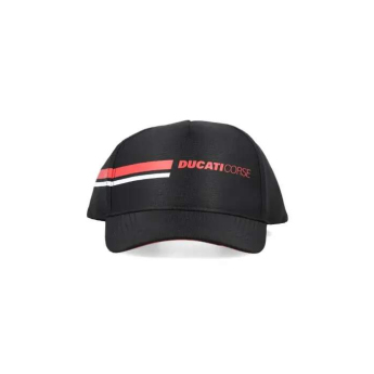 Ducati Corse čiapka baseballová šiltovka with black logo 2026